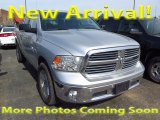 2017 Bright Silver Metallic Ram 1500 Big Horn Quad Cab 4x4 #120155431