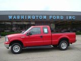 2006 Red Clearcoat Ford F250 Super Duty XLT SuperCab 4x4 #11984585