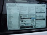 2018 BMW 6 Series 640i xDrive Gran Coupe Window Sticker