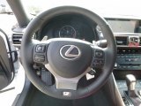 2017 Lexus IS 350 F Sport AWD Steering Wheel
