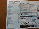 2017 BMW X6 xDrive35i Window Sticker