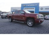 2017 Siren Red Tintcoat Chevrolet Silverado 1500 High Country Crew Cab 4x4 #120155402