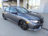2017 Polished Metal Metallic Honda Civic EX Hatchback #120180981