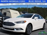 2017 White Platinum Ford Fusion SE #120180944