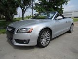 2011 Audi A5 2.0T quattro Convertible Front 3/4 View