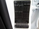2017 Discovery Sport Color Code for Fuji White - Color Code: 867
