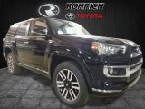 2017 Midnight Black Metallic Toyota 4Runner Limited 4x4 #120201641