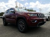 2017 Velvet Red Pearl Jeep Grand Cherokee Limited 4x4 #120201393