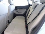2017 Ford Fiesta SE Sedan Rear Seat