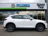 2017 Crystal White Pearl Mazda CX-5 Sport AWD #120240717