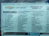 2018 Chevrolet Equinox Premier AWD Window Sticker