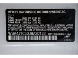 2018 4 Series Color Code for Glacier Silver Metallic - Color Code: A83