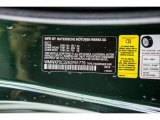 2017 Hardtop Color Code for British Racing Green II Metallic - Color Code: B22