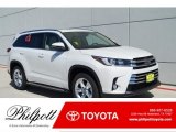 2017 Blizzard White Pearl Toyota Highlander Limited #120285805