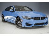 2018 BMW M4 Yas Marina Blue Metallic