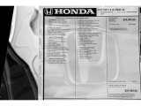 2017 Honda CR-V LX Window Sticker