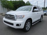 2017 Toyota Sequoia Limited Front 3/4 View