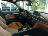 2017 BMW 3 Series 330i xDrive Sedan Saddle Brown Interior