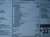 2017 Audi A8 L 3.0T quattro Window Sticker