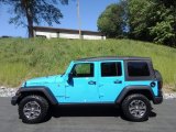 2017 Chief Blue Jeep Wrangler Unlimited Rubicon 4x4 #120324326