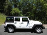 2017 Bright White Jeep Wrangler Unlimited Sport 4x4 RHD #120324325