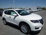 2017 Glacier White Nissan Rogue S AWD #120350642