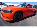 Go Mango Dodge Charger in 2017