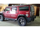 2004 Red Metallic Hummer H2 SUV #120377645