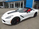 2017 Arctic White Chevrolet Corvette Stingray Coupe #120377379