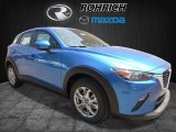 2017 Dynamic Blue Mica Mazda CX-3 Sport AWD #120377330