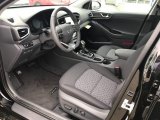 2017 Hyundai Ioniq Hybrid SEL Charcoal Black Interior