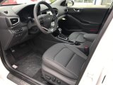 2017 Hyundai Ioniq Hybrid Limited Charcoal Black Interior