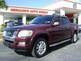 2007 Dark Cherry Metallic Ford Explorer Sport Trac Limited #1190027