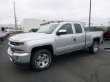 2017 Silver Ice Metallic Chevrolet Silverado 1500 LT Double Cab 4x4 #120422944