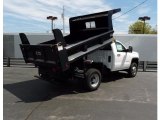 2017 GMC Sierra 3500HD Regular Cab 4x4 Dump Truck Exterior