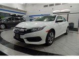 2017 Taffeta White Honda Civic LX Sedan #120423163