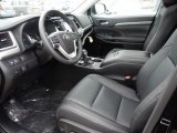2017 Toyota Highlander Limited AWD Black Interior