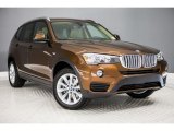 2017 BMW X3 sDrive28i Front 3/4 View
