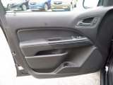 2017 GMC Canyon SLE Extended Cab 4x4 All-Terrain Door Panel