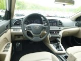 2017 Hyundai Elantra SE Beige Interior