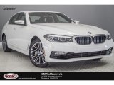 2018 Mineral White Metallic BMW 5 Series 530e iPerfomance Sedan #120451010