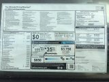 2017 BMW i3 with Range Extender Window Sticker