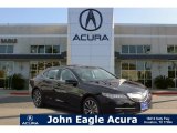 Crystal Black Pearl Acura TLX in 2017