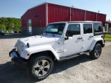 2017 Bright White Jeep Wrangler Unlimited Sahara 4x4 #120488201