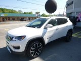 Bright White Jeep Compass in 2017