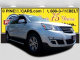 2017 Silver Ice Metallic Chevrolet Traverse LT #120512164