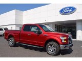 2017 Ruby Red Ford F150 XLT SuperCab 4x4 #120512273