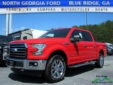 2017 Race Red Ford F150 XLT SuperCrew 4x4 #120512087
