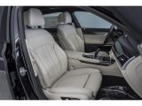 2018 BMW 7 Series 750i Sedan Ivory White/Black Interior