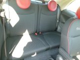 2017 Fiat 500c Pop Rear Seat